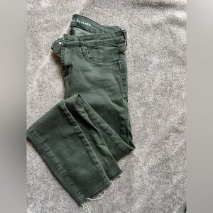 Article’s of Society Deep Olive Skinny Jean
